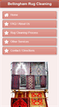 Mobile Screenshot of bellinghamorientalrugcleaning.com